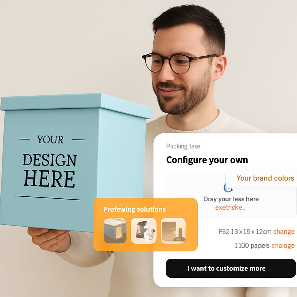 Green Sourcing custom branding service - add your logo, design, and custom packaging
