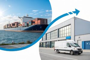 Hybrid Shipping China: Sea Freight + Local Courier for E-commerce, FBA.