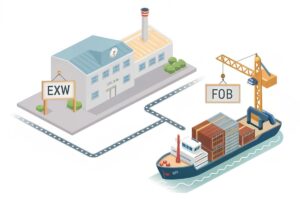 Incoterms Guide: EXW, FOB, CIF, DDP Shipping Responsibilities.