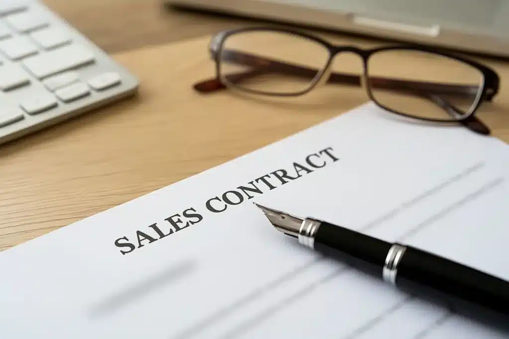 Green Sourcing managing procurement and order fulfillment process including quality control and logistics, initiated by contract