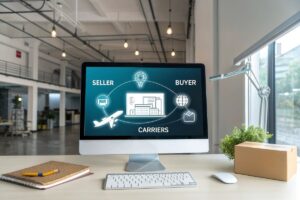 International Shipping Roles: Supplier, Buyer, Carrier, Freight Forwarder.