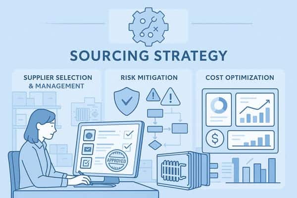 industrial semi-finished goods sourcing strategy