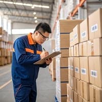 Efficient logistics handling: packaging, shipping, and final delivery check