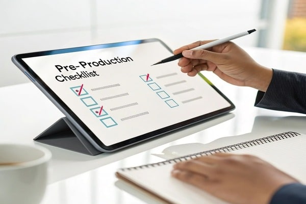 Pre-Production Checklist Key Confirmations Before Paying Your Supplier