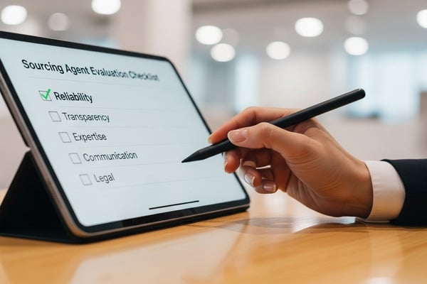 A checklist graphic titled