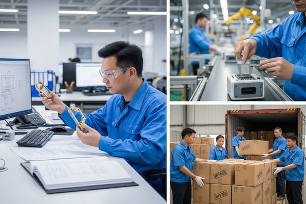 An easy-to-follow infographic showing the 7 steps of quality control