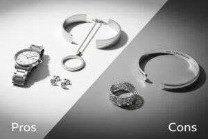 Pros and cons of stainless steel jewelry for your business success.